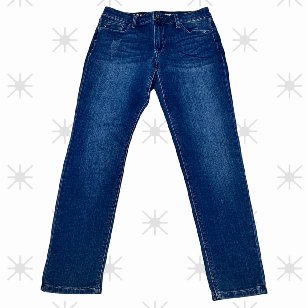 Laurie Felt Daisy Denim Boyfriend Jeans Size 2p Premium Stretch Fall Streetwear